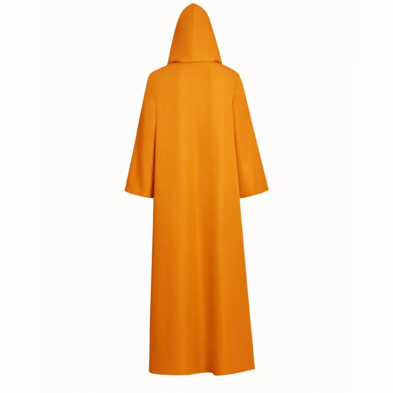 Orange Wizard Robe Shadow Wizard Money Gang Costume Cape Cloak with Hooded BEcostume