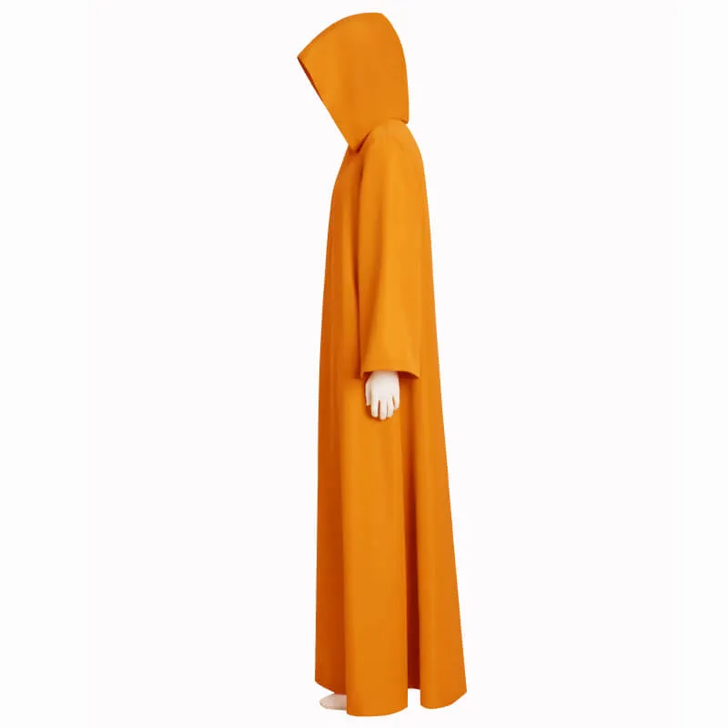 Orange Wizard Robe Shadow Wizard Money Gang Costume Cape Cloak with Hooded BEcostume