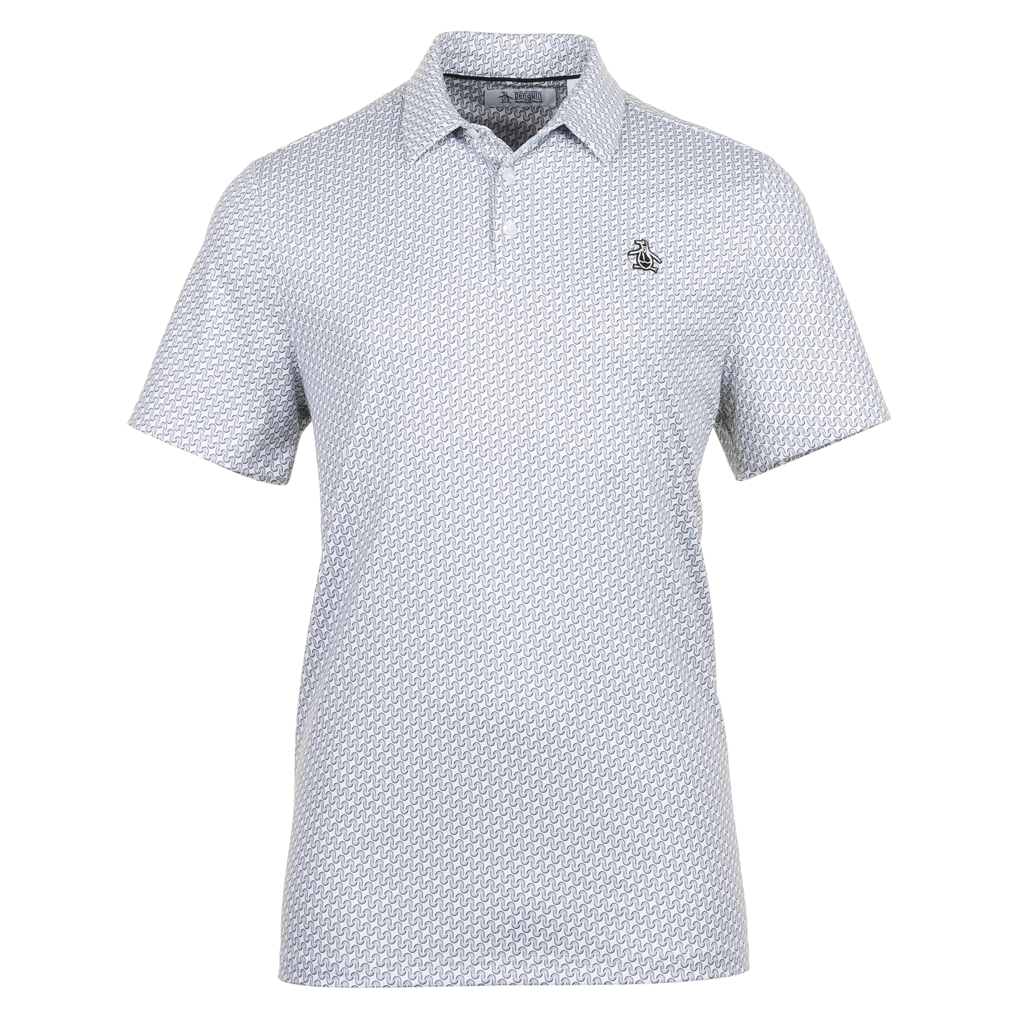 Original Penguin Golf Heritage Geo Print Polo Shirt