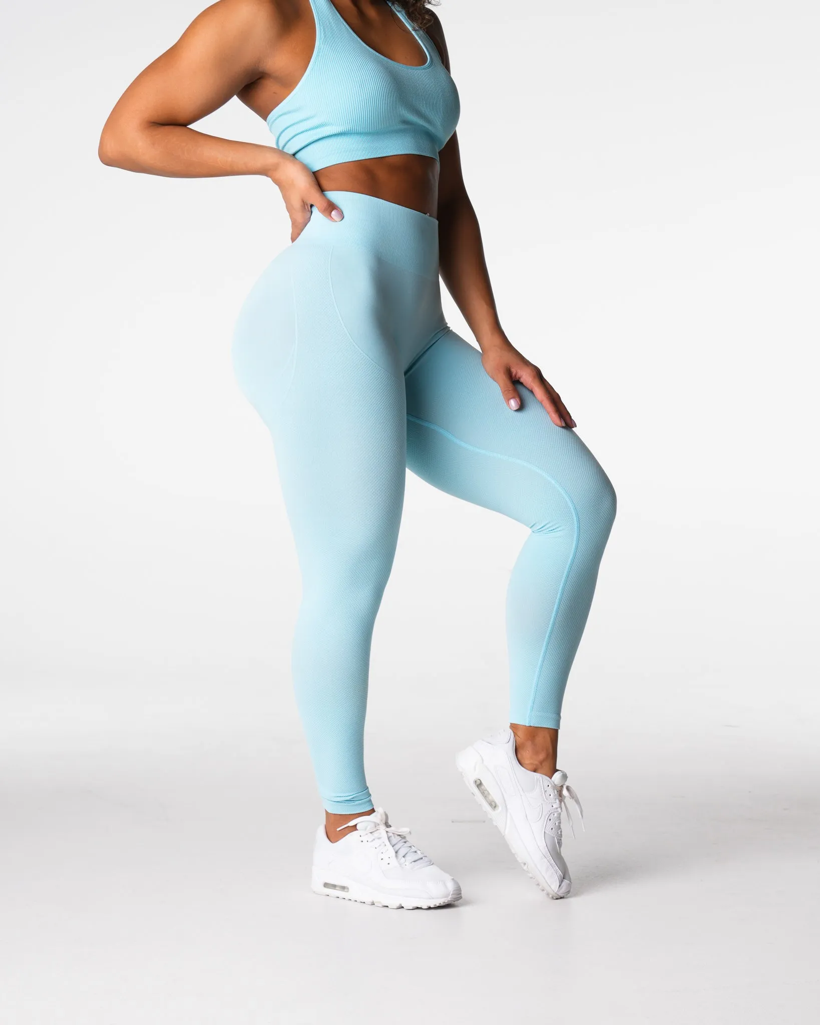 Pastel Blue Lift Seamless Leggings