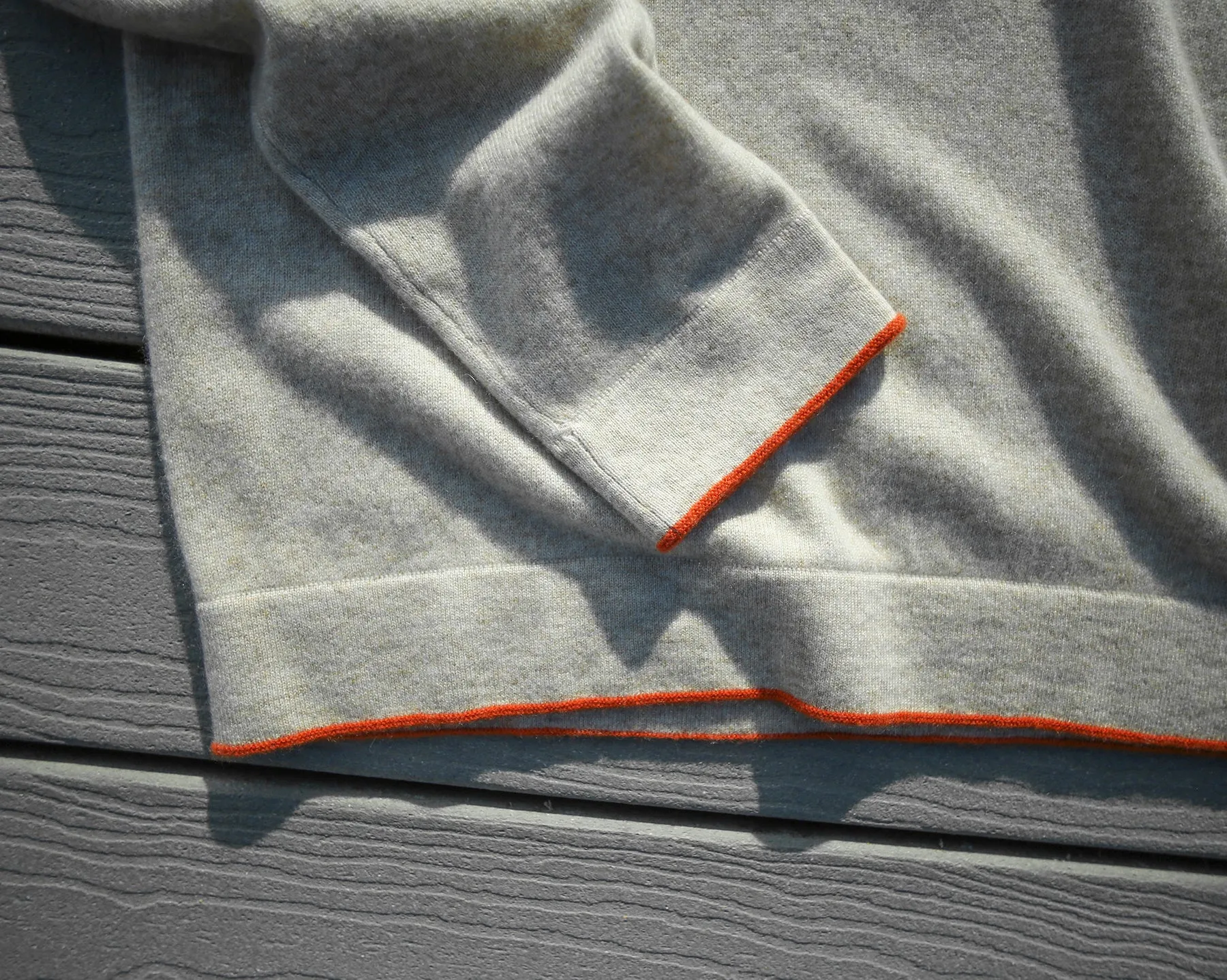 Plush "Ombré Stripe" Cashmere Sweater