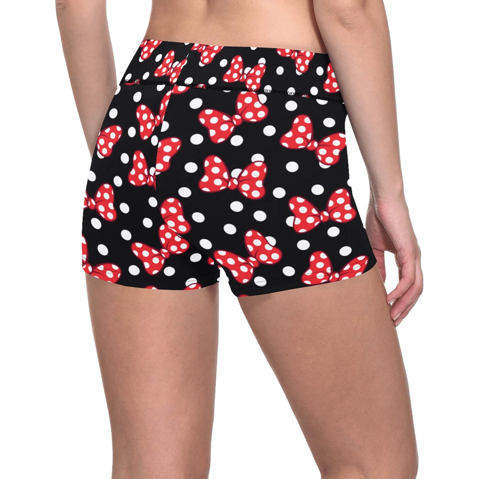 Polka Dots Women's Short Leggings