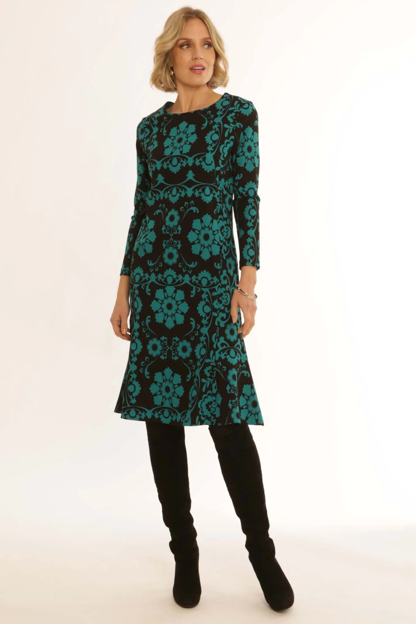 Pomodoro Clothing Tapestry Dress 12458