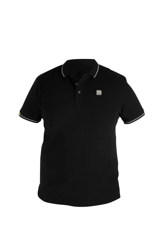 Preston Innovation Black Polo