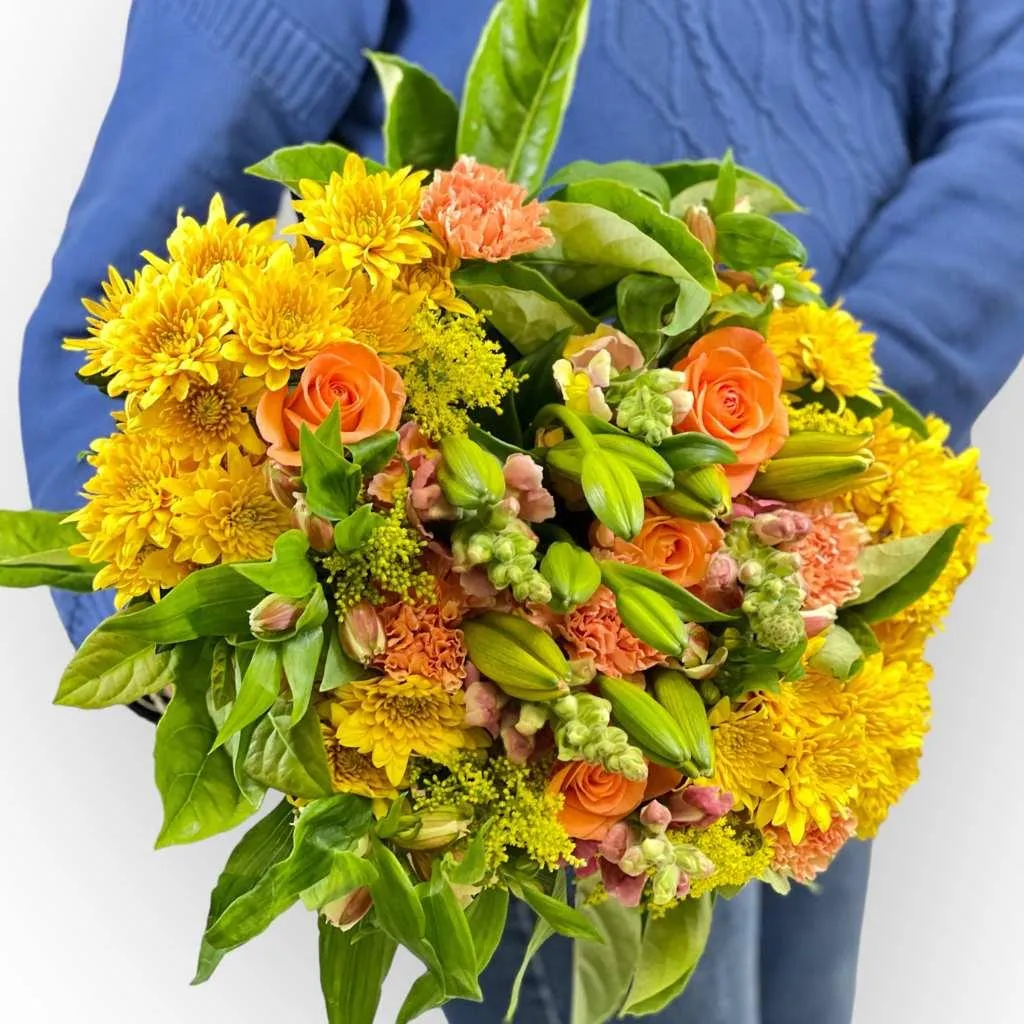 Pumpkin Spice Flower Bouquet