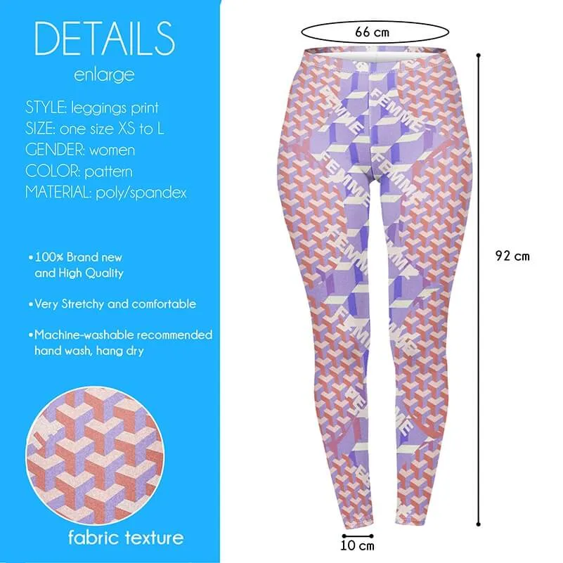 Regular Leggings (8-12 UK Size) - Femme