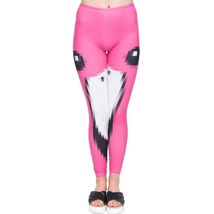 Regular Leggings (8-12 UK Size) - Pixel Beak