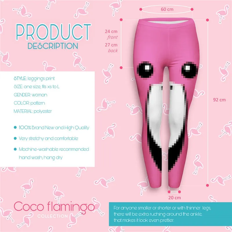 Regular Leggings (8-12 UK Size) - Pixel Beak