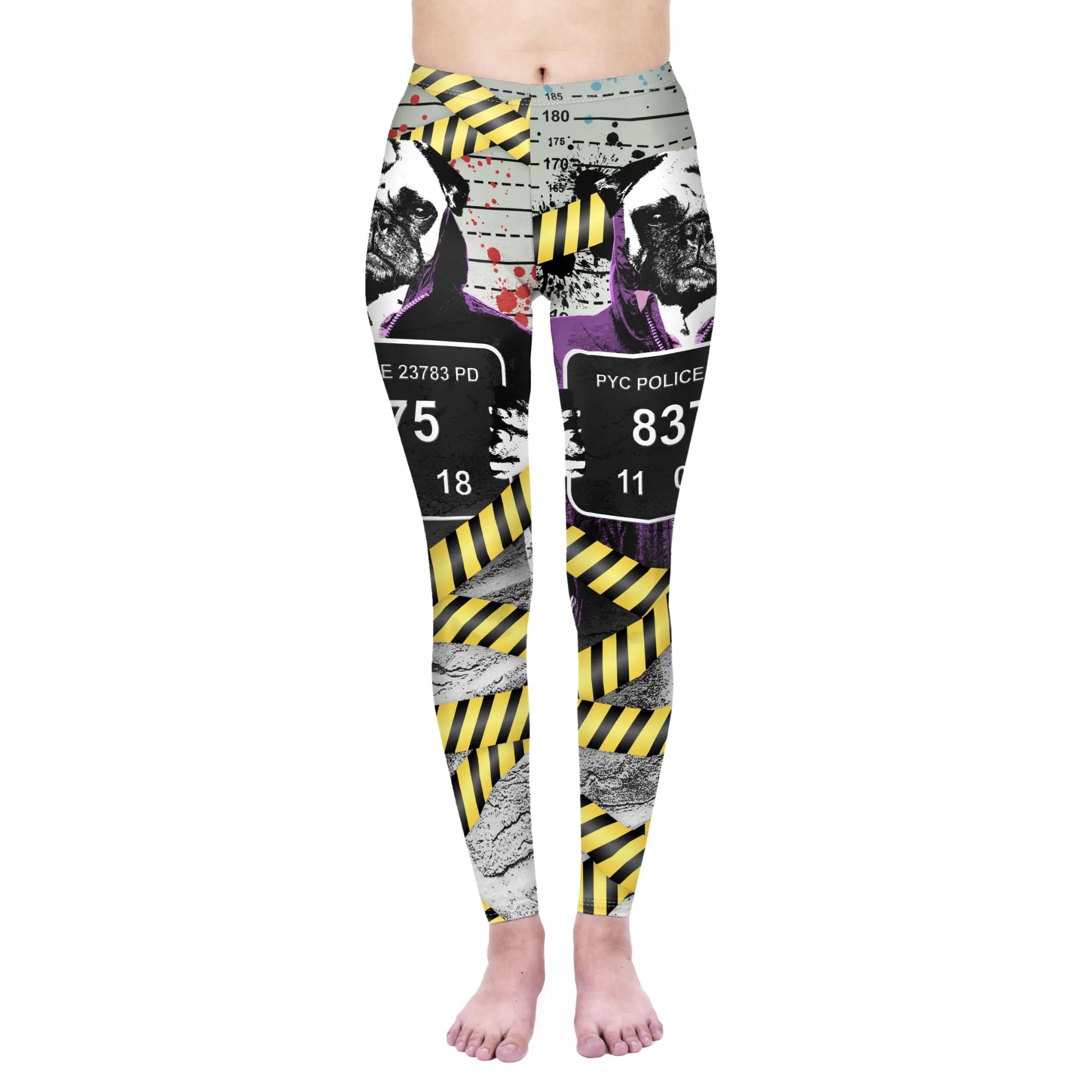 Regular Leggings (8-12 UK Size) - Pug Shot