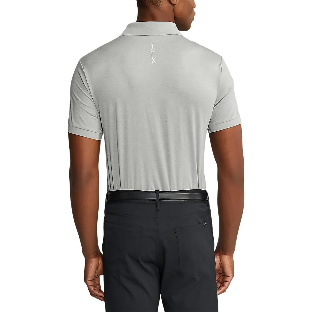 RLX Ralph Lauren Solid Airflow Performance Golf Shirt - Andover Heather