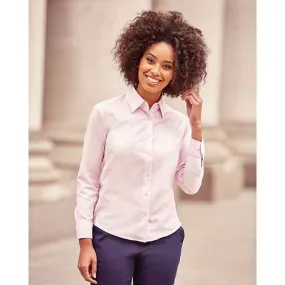 Russell Collection Ladies Long Sleeve Blouse