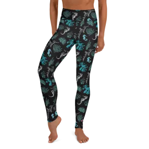 Salty Seahorse and Sea Dragon Leggings - High Waist - Warehouse