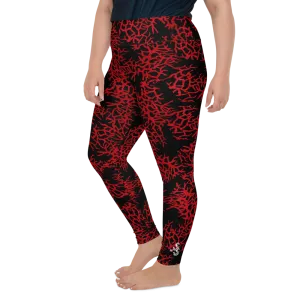 Sea Fan Plus Size Leggings - Warehouse