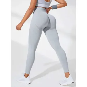 Seamless High Waist Elastic Gym Legging