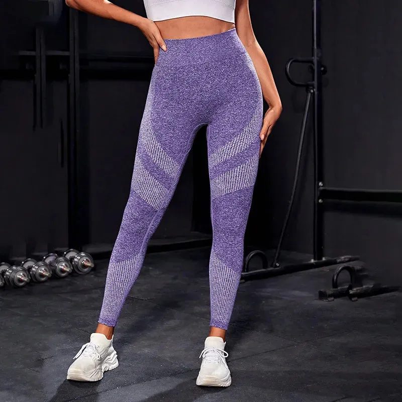 Seamless High Waist Fitness Legging for Sports Running