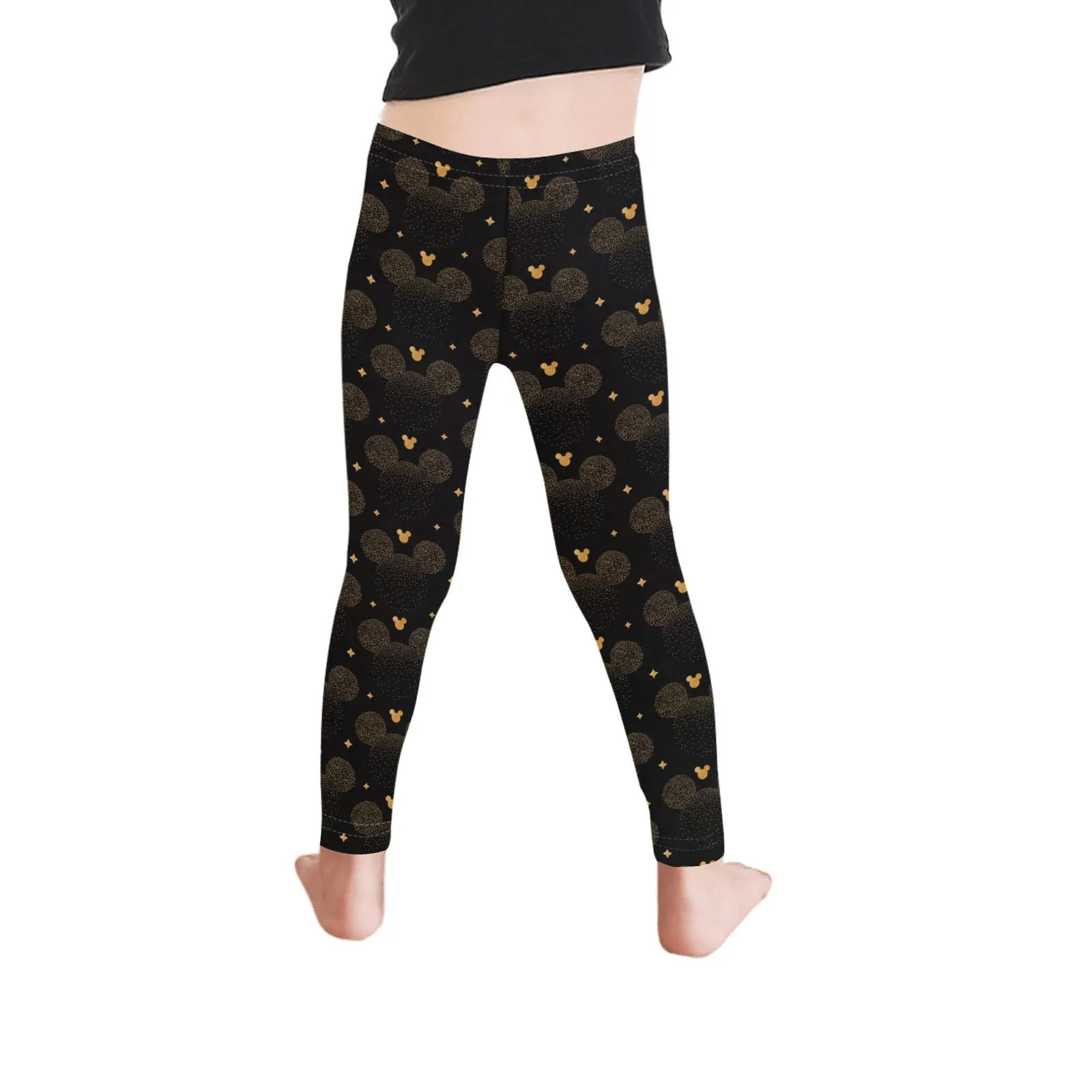 Shimmering Gold Kid's Leggings