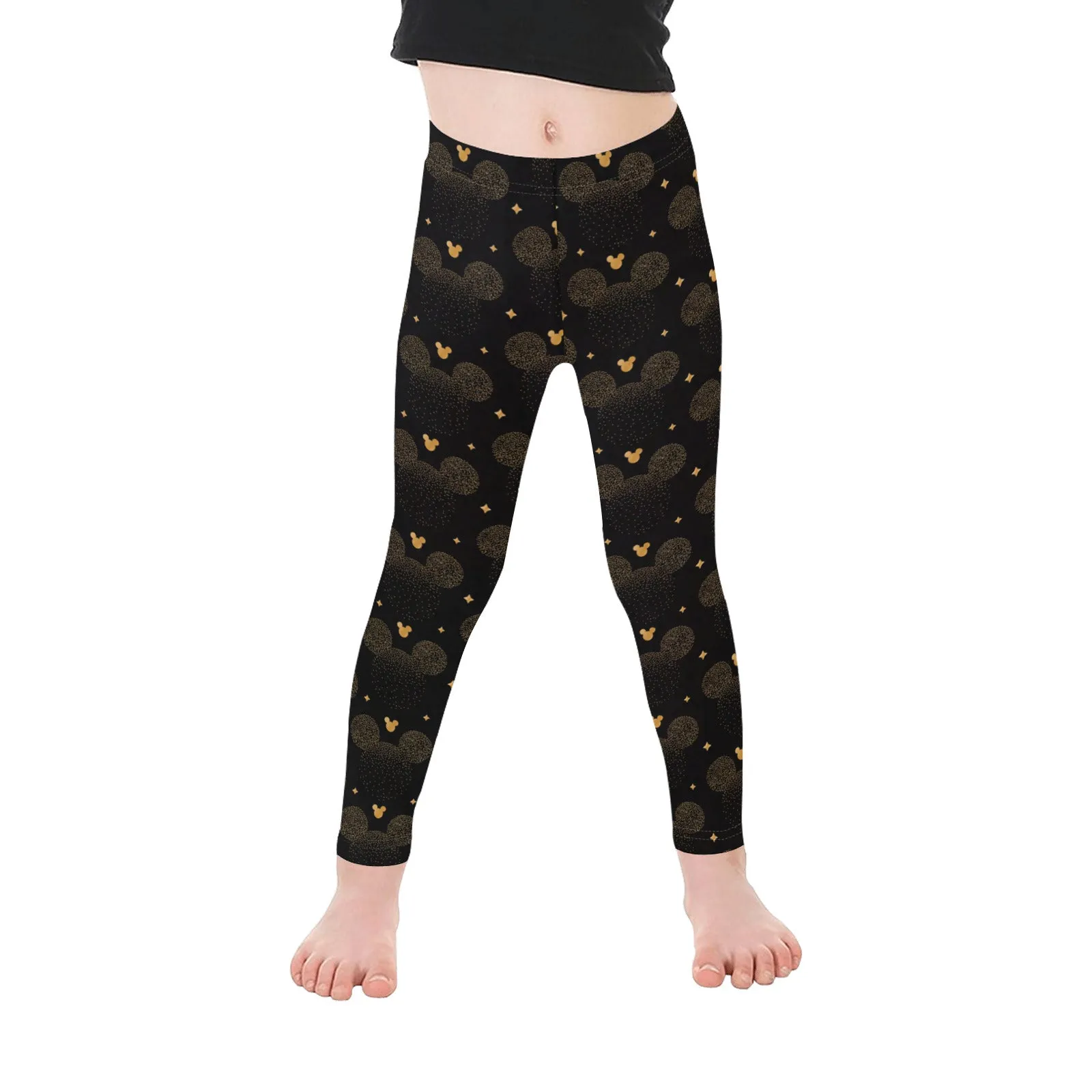 Shimmering Gold Kid's Leggings