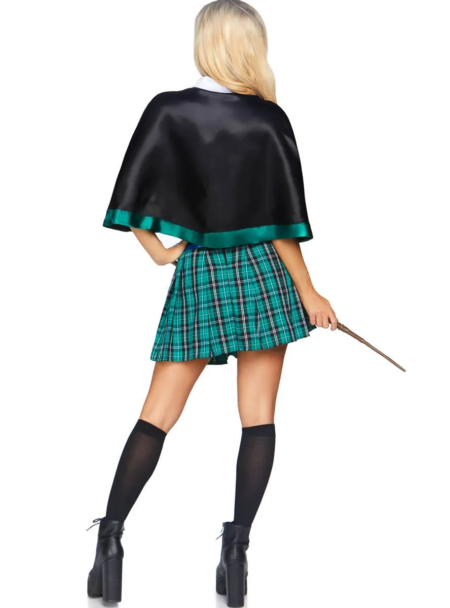 Sinister Spellcaster Womens Sexy Slytherin Costume