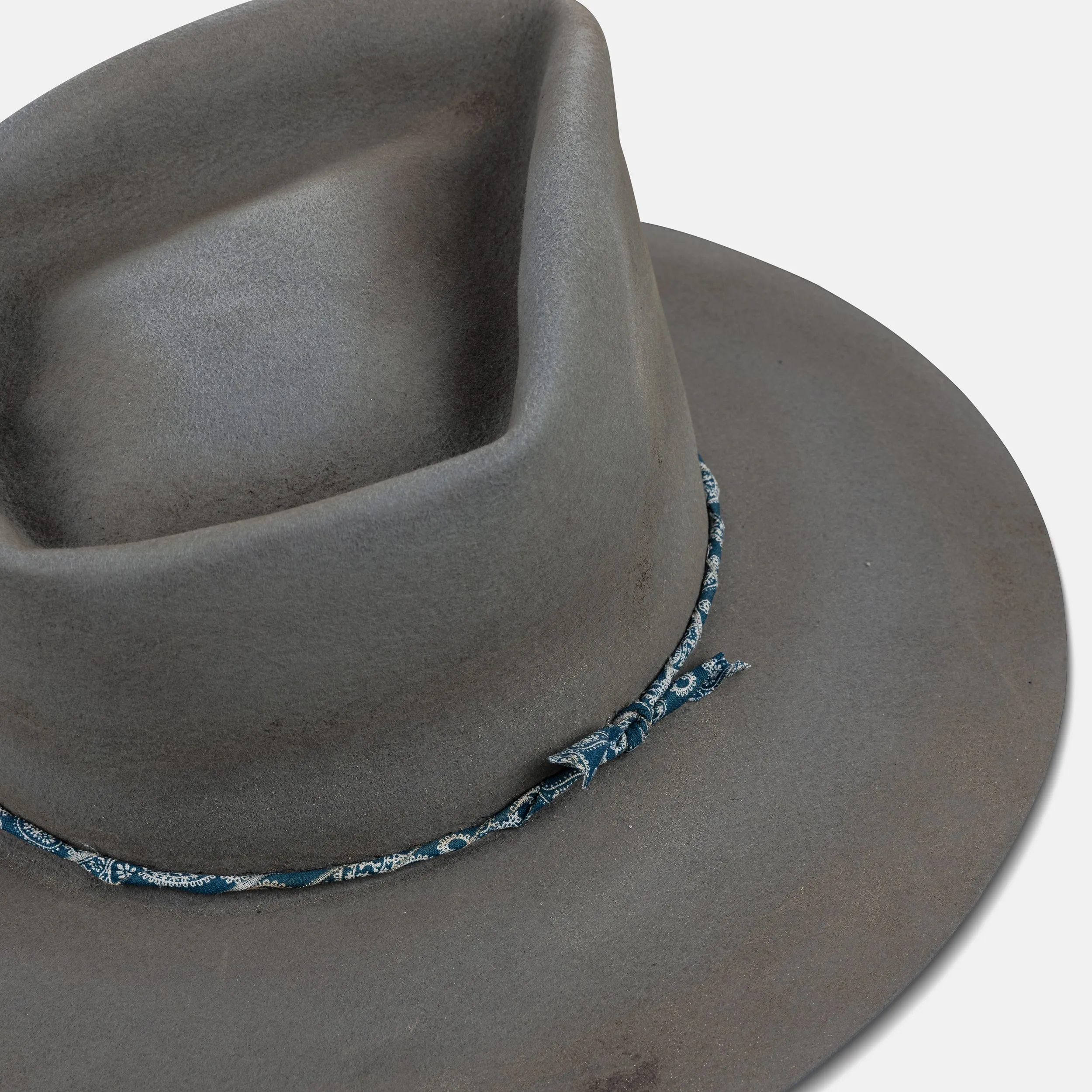 Sleek and Chic Distressed Fedora