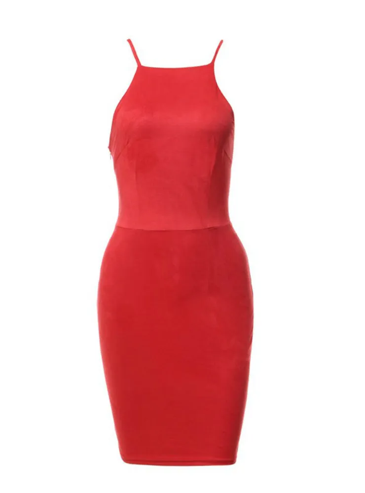 Sleeveless Slim Bodycon Club Wear Dresses