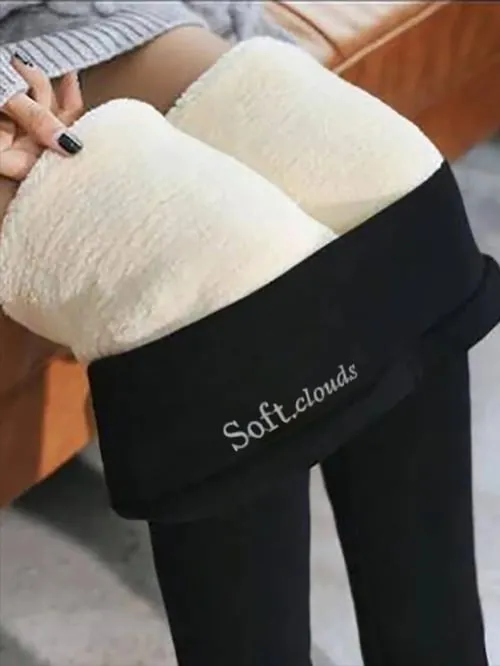 Soft Clouds™ - Warm thermal leggings.