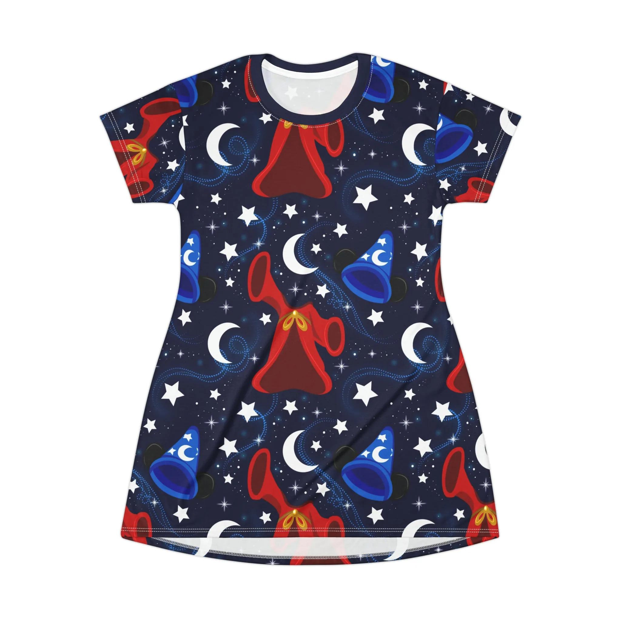 Sorcerer's Cape T-Shirt Dress