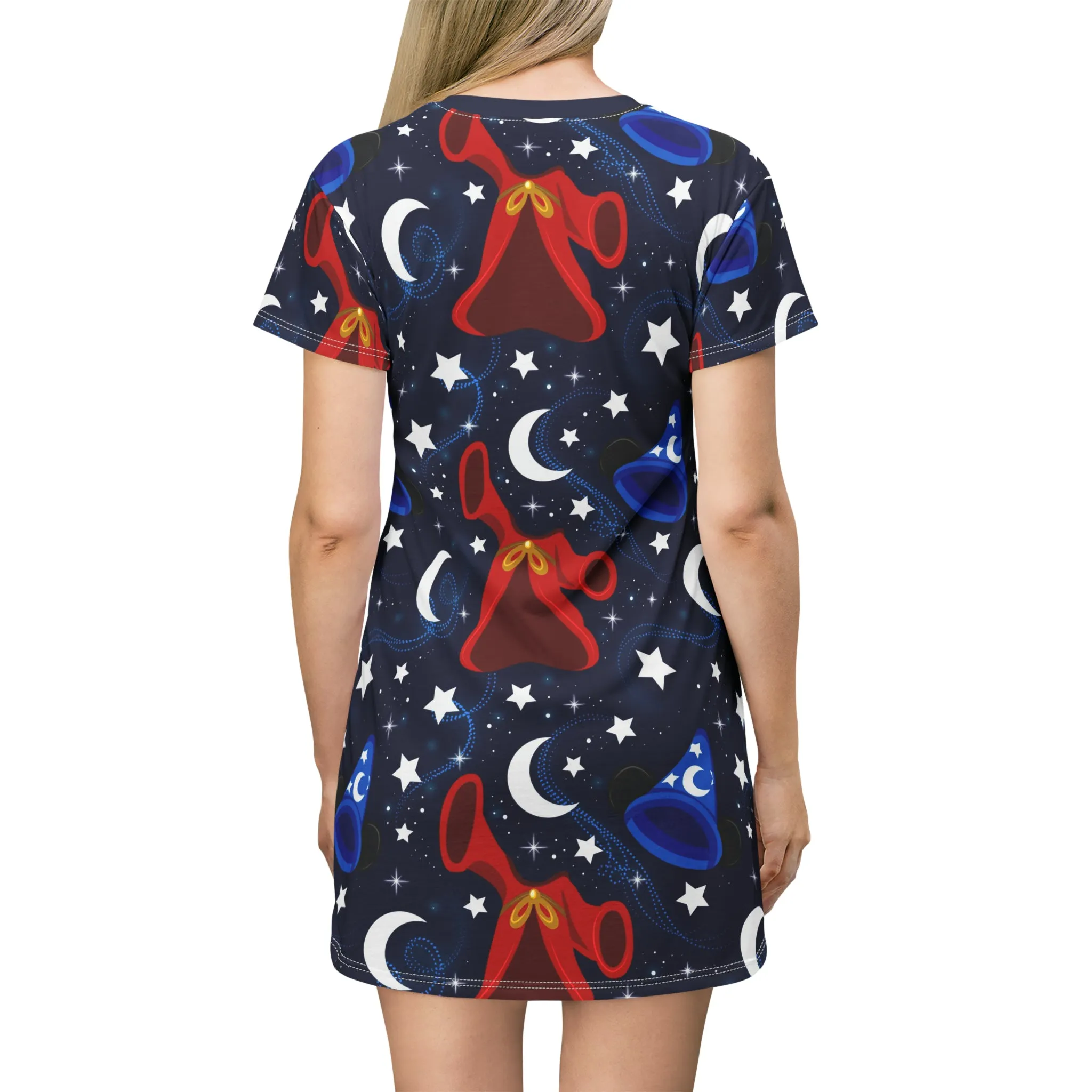 Sorcerer's Cape T-Shirt Dress