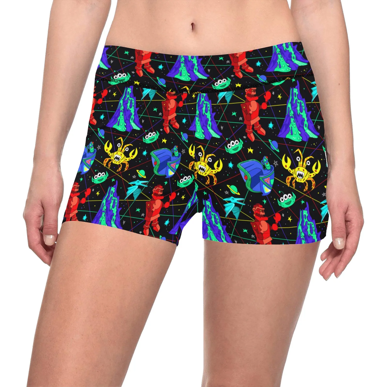 Space Ranger Spin Short Leggings