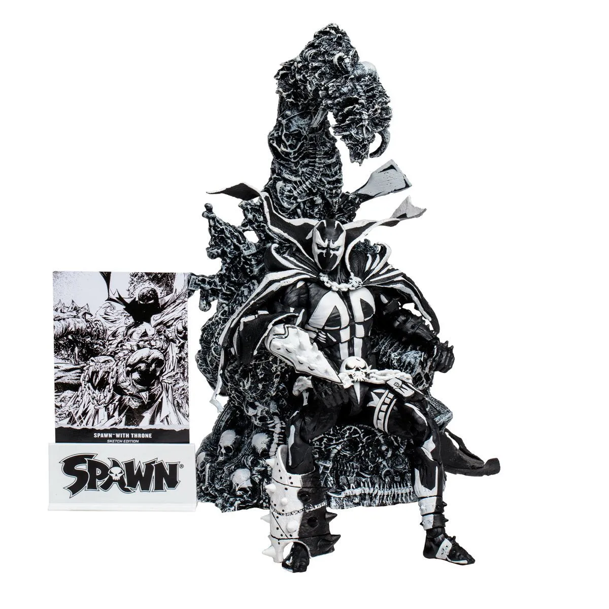 Spawn Throne Sketch Edition Gold Label | Mcfarlane Toys | SDCC Exclusive