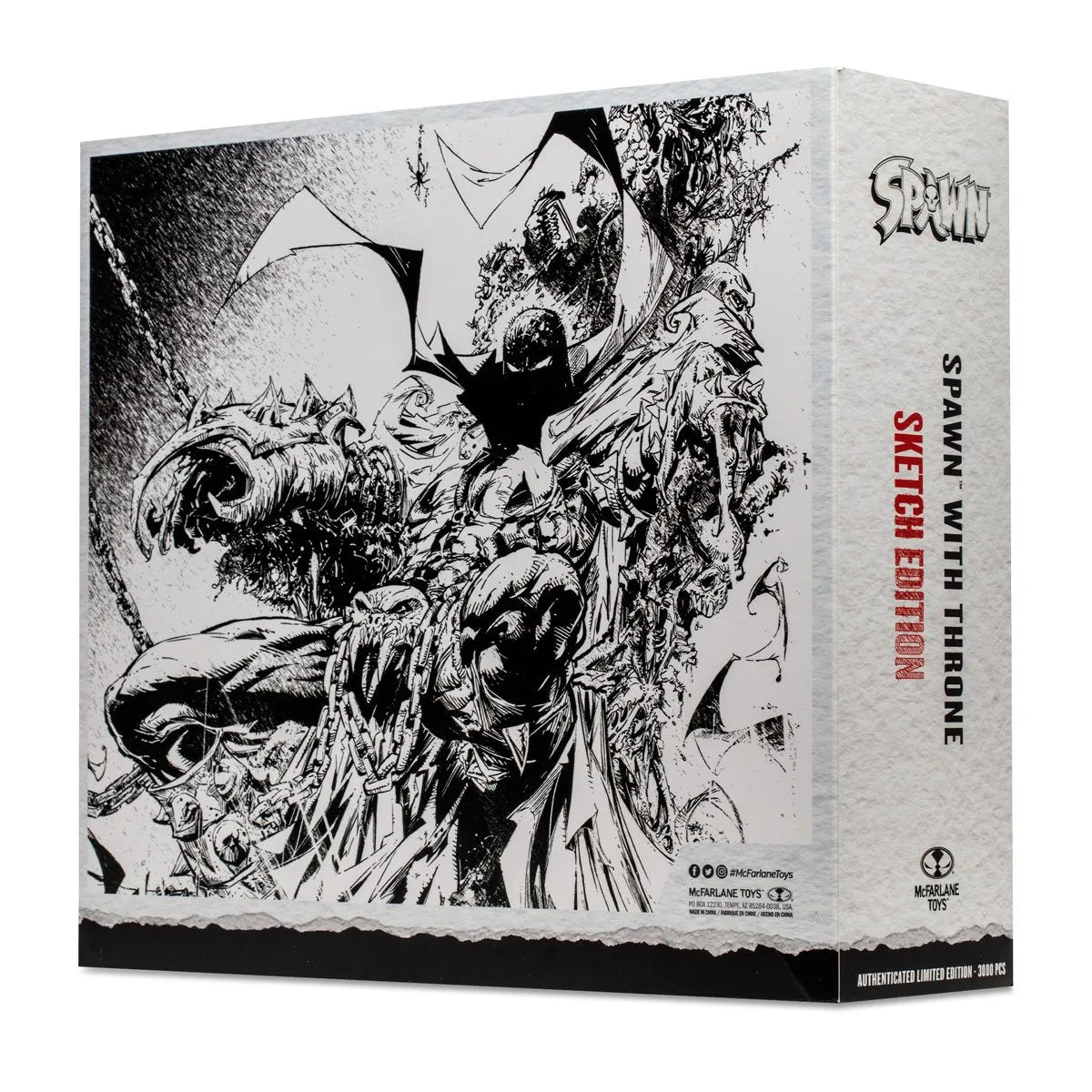 Spawn Throne Sketch Edition Gold Label | Mcfarlane Toys | SDCC Exclusive