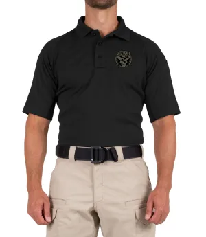 SPEAR FIRST TACTICAL 112509 MEN'S PERFORMANCE SHORT SLEEVE POLO