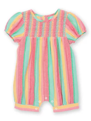 Special stripe romper