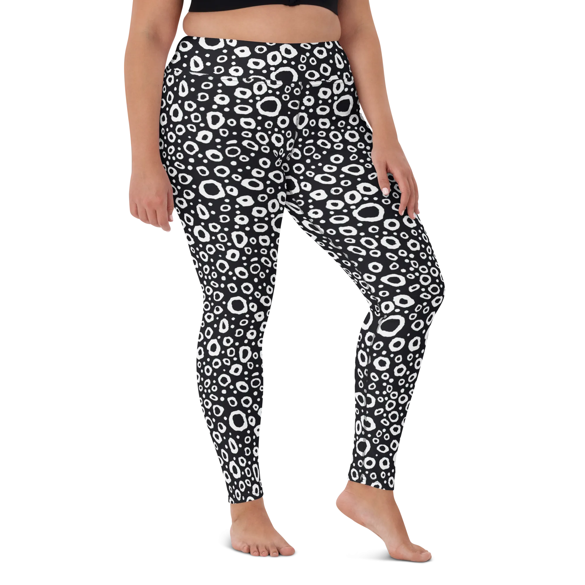 Spotted Eagle Ray Leggings - High Waist (Warehouse)