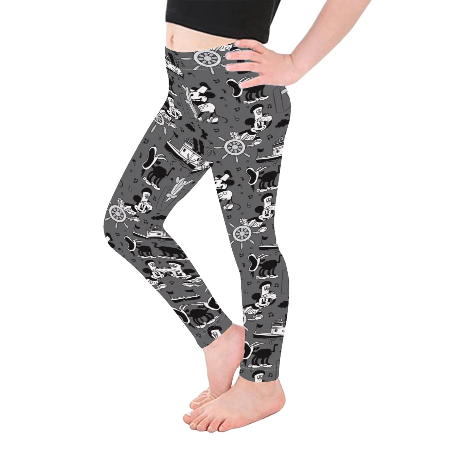 Steamboat Mickey Kid's Leggings