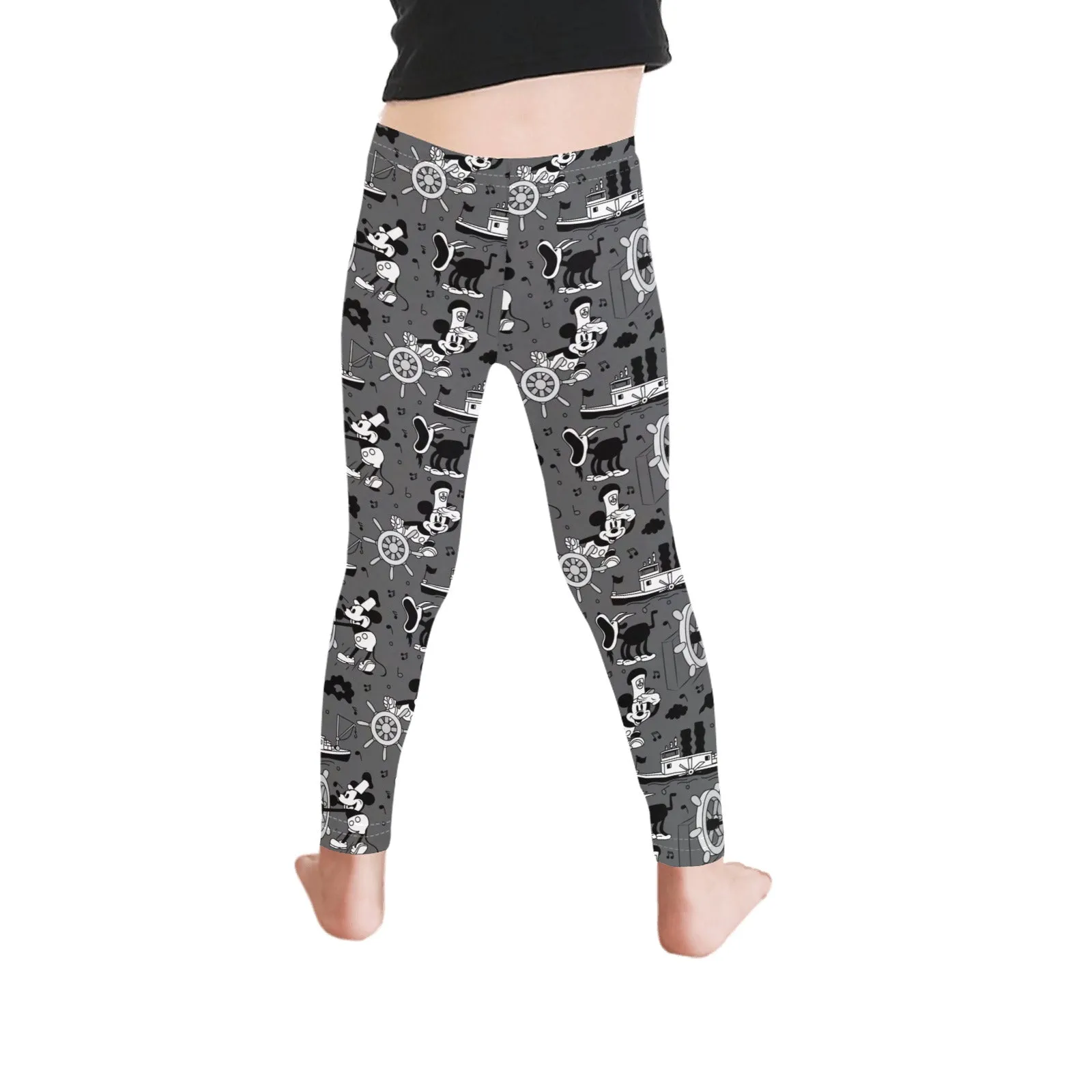 Steamboat Mickey Kid's Leggings