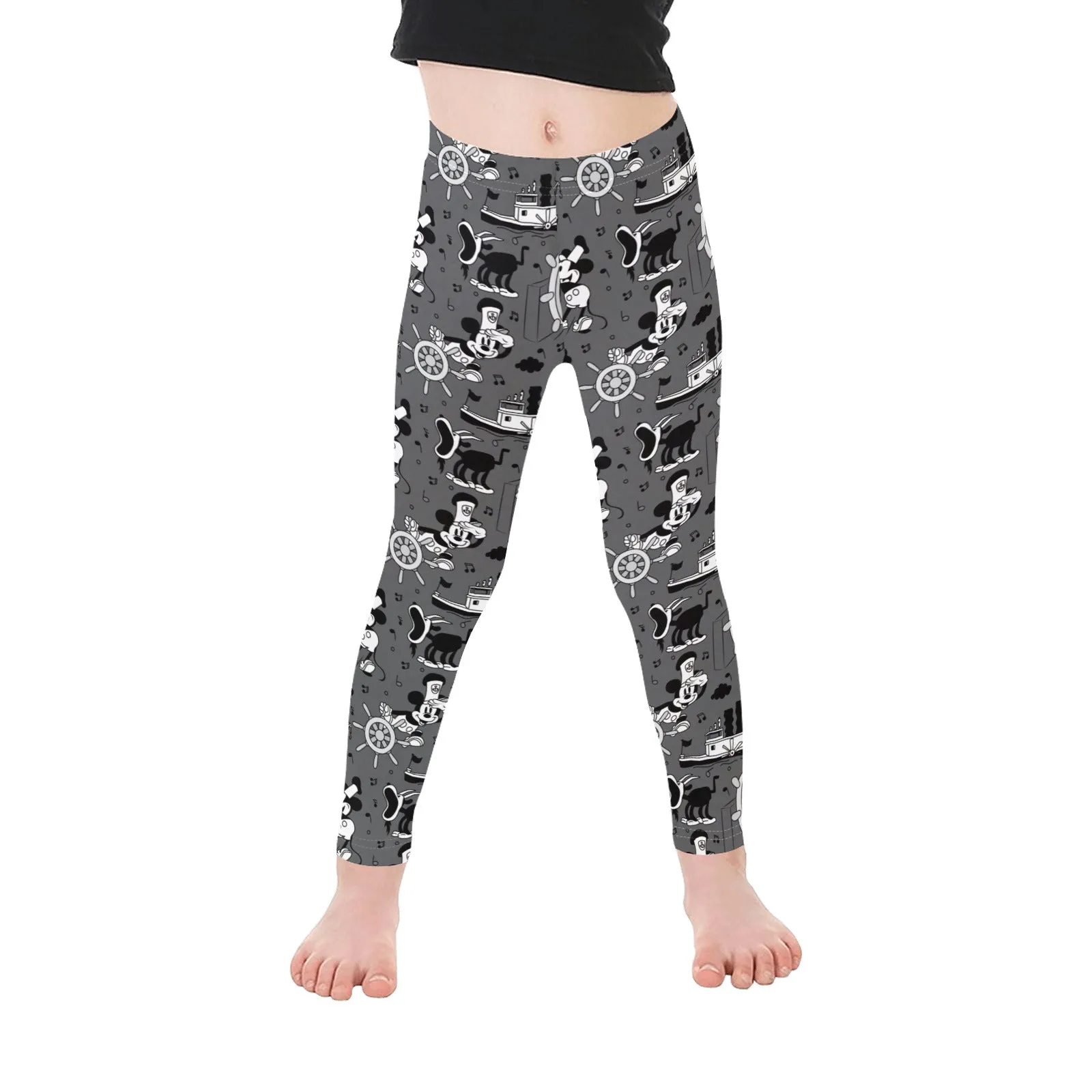 Steamboat Mickey Kid's Leggings