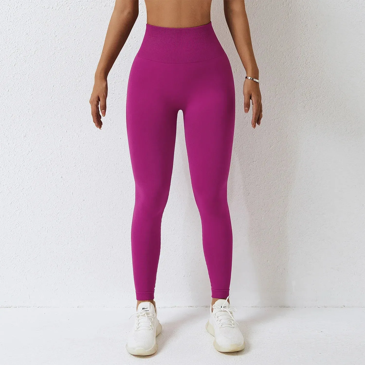 Stretch Push Up Gym Pants for Women - Running Training Tights Fitness Leggings