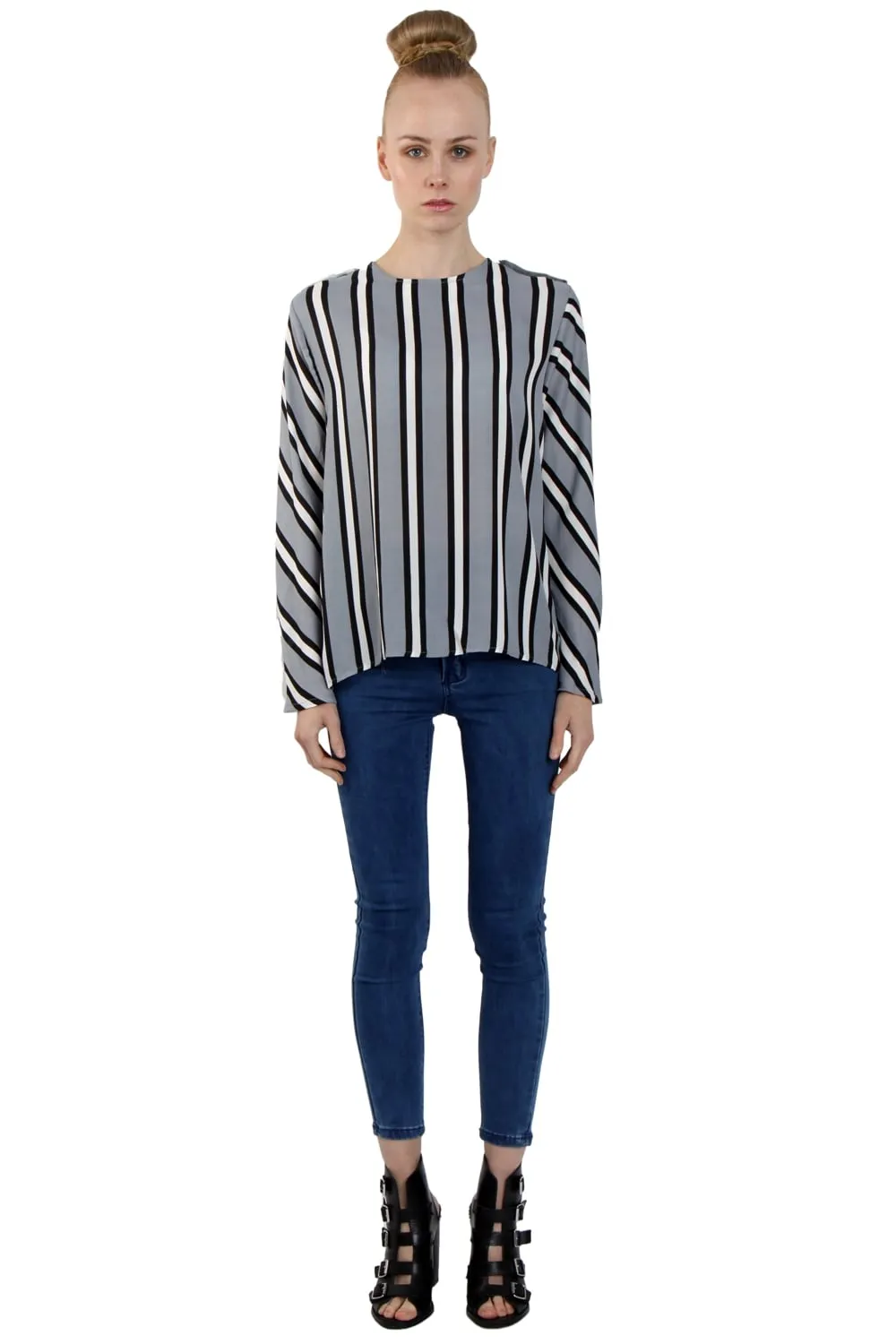 Striped Long Sleeve Top