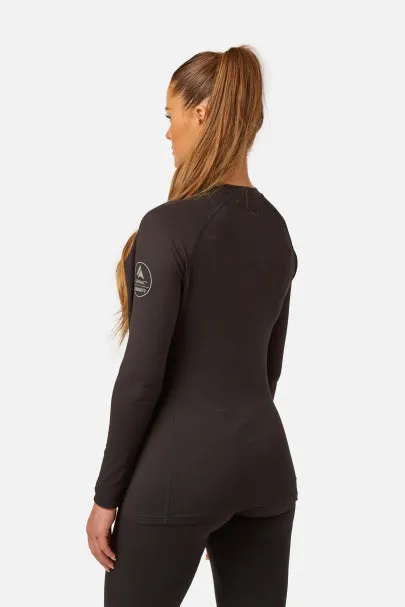 Surfanic Womens Baselayer Top - CarbonDri® Crewneck