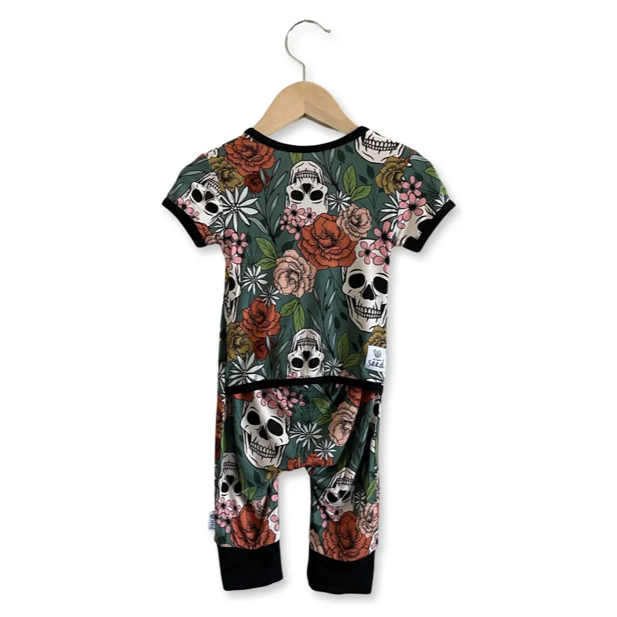 Sweet & Skully Short Long Romper