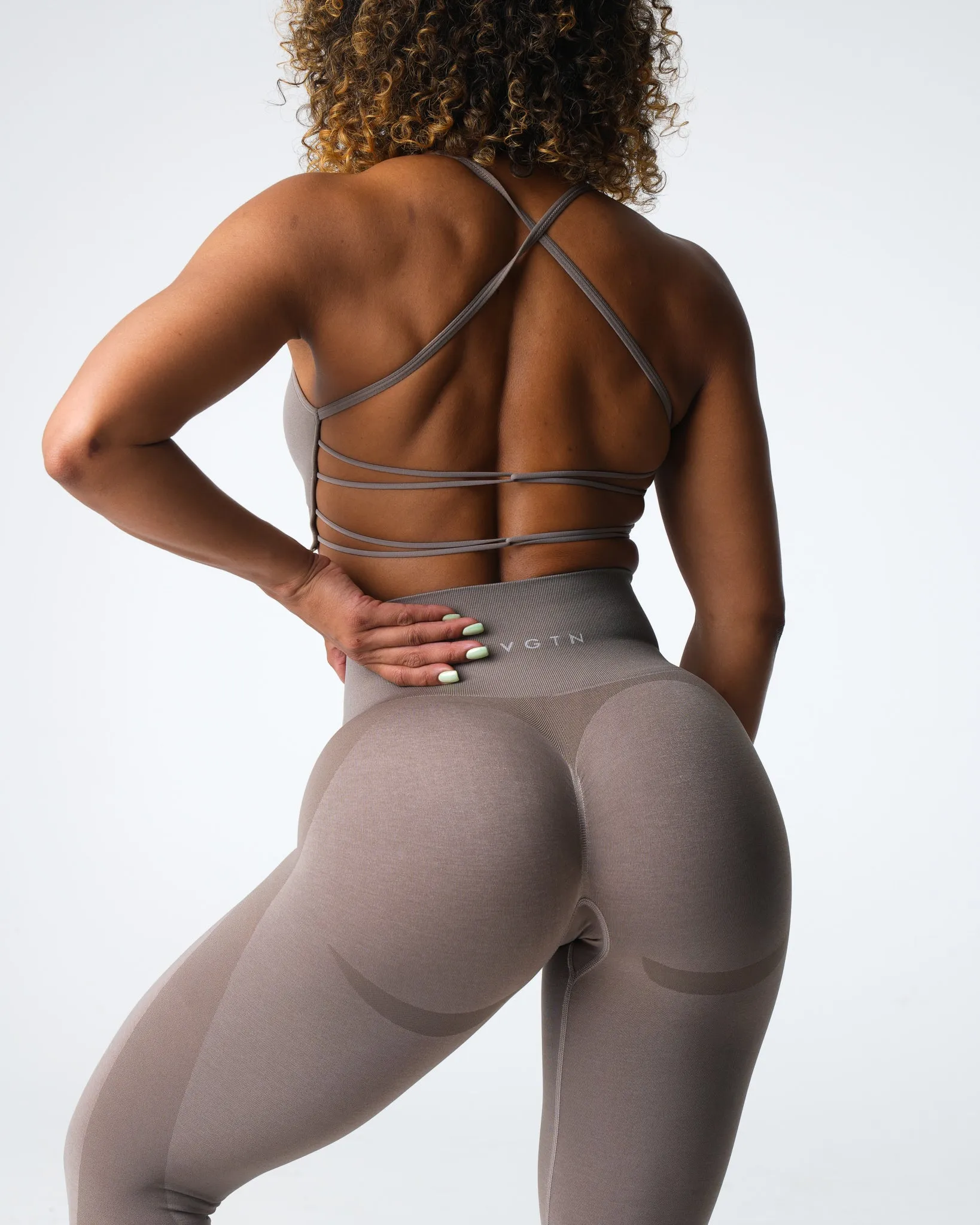 Taupe Contour 2.0 Seamless Leggings