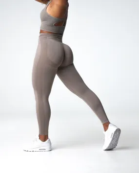 Taupe Performance Seamless Leggings