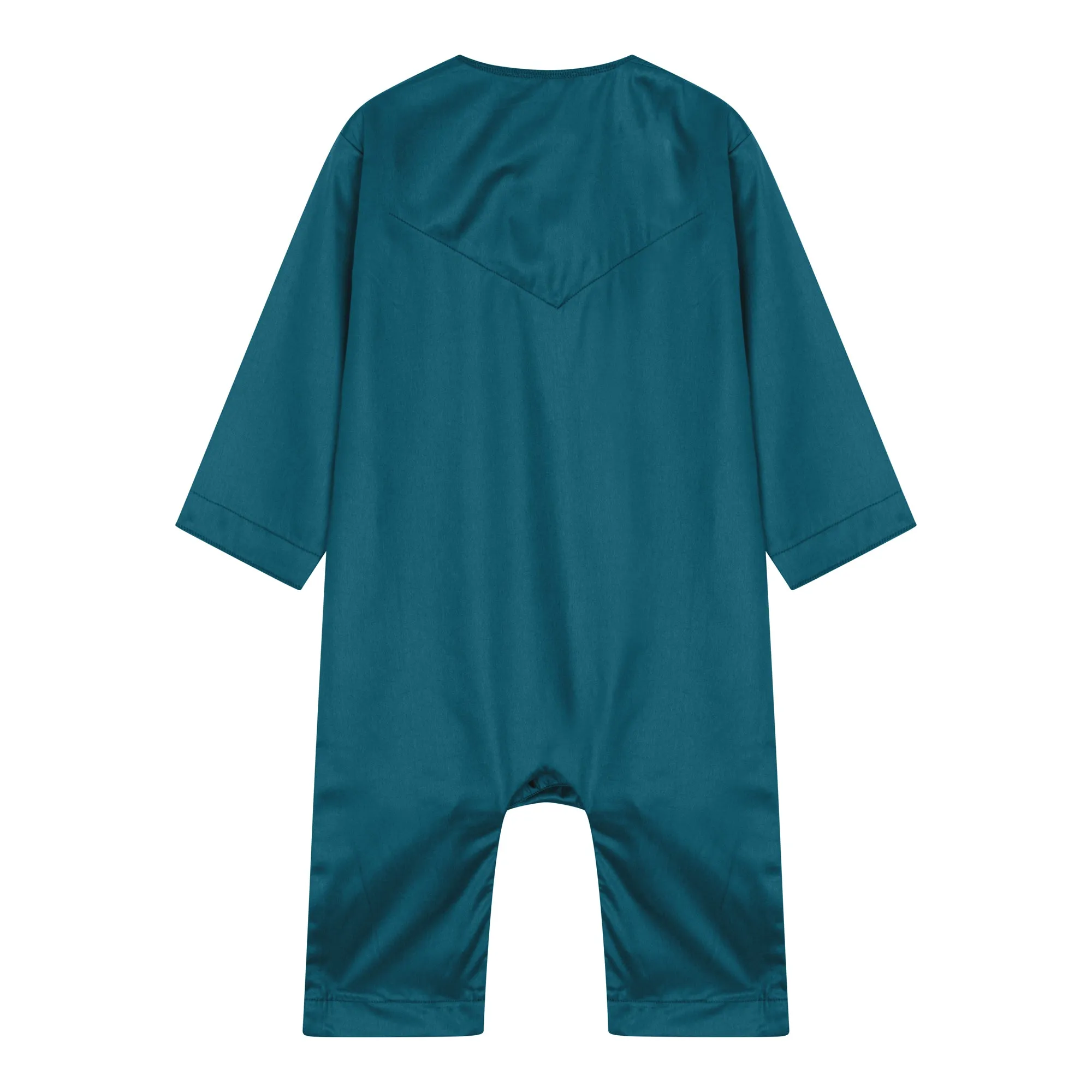 Teal Emirati | Baby Romper Thobes