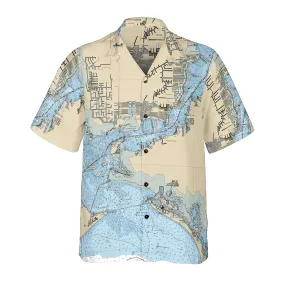 The Cape Coral Coconut Button Camp Shirt