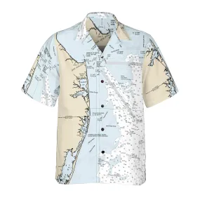 The Cape Henlopen Coconut Button Camp Shirt