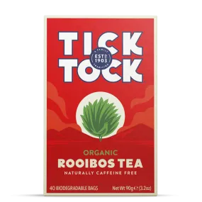 Tick Tock Organic Rooibos Tea 40 Bags