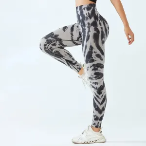 Tie Dye High Waist Fitness Yoga Legging