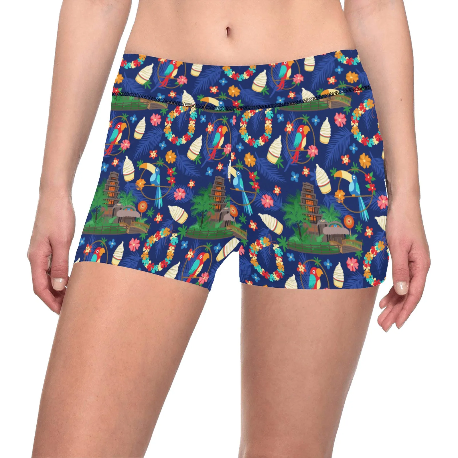 Tiki Desserts Short Leggings