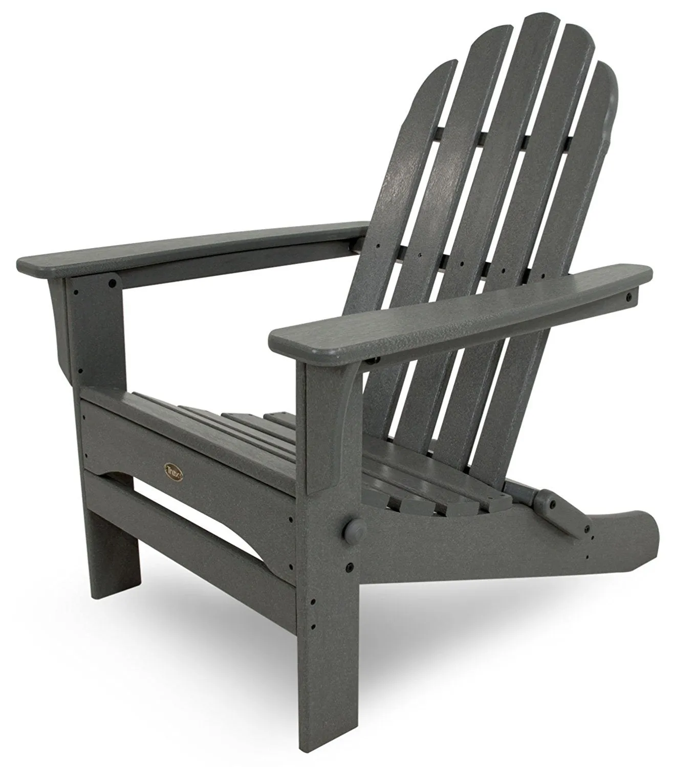 Trex Outdoor Furniture Cape Cod Folding Adirondack Chair, Stepping Stone