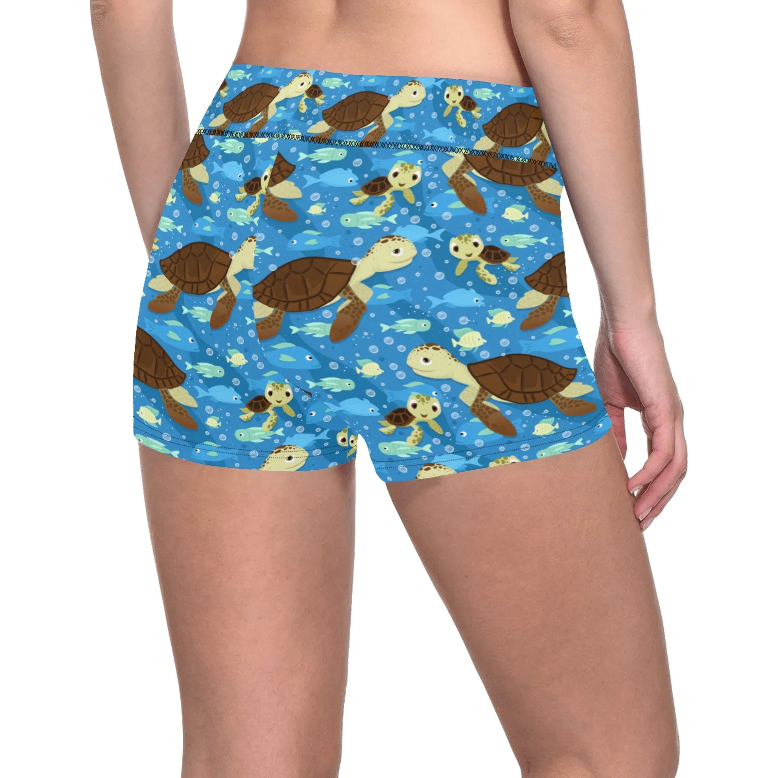 Turtle Bud Short Leggings